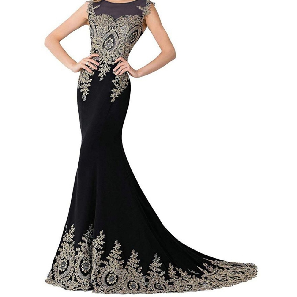 Lace Long Mermaid Dress (Formal/Prom)